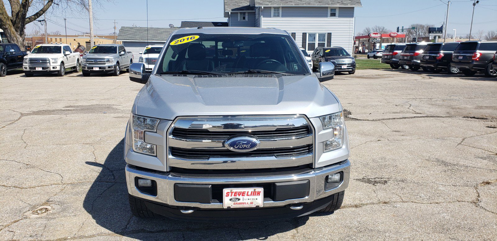 Used 2016 Ford F-150 Lariat with VIN 1FTEW1EG2GFA30219 for sale in Grinnell, IA