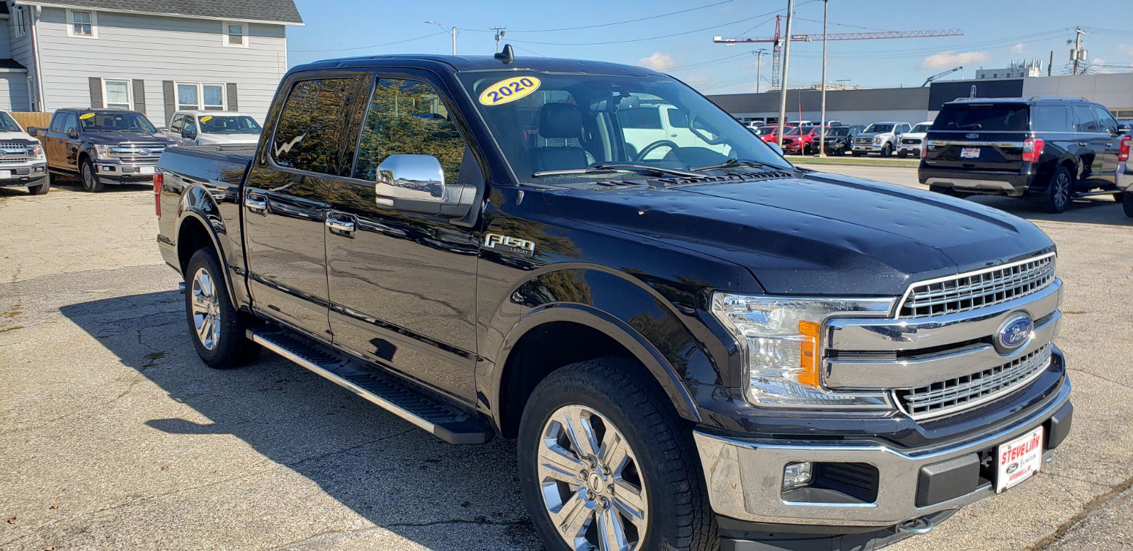 Used 2020 Ford F-150 Lariat with VIN 1FTEW1E47LKF16578 for sale in Grinnell, IA