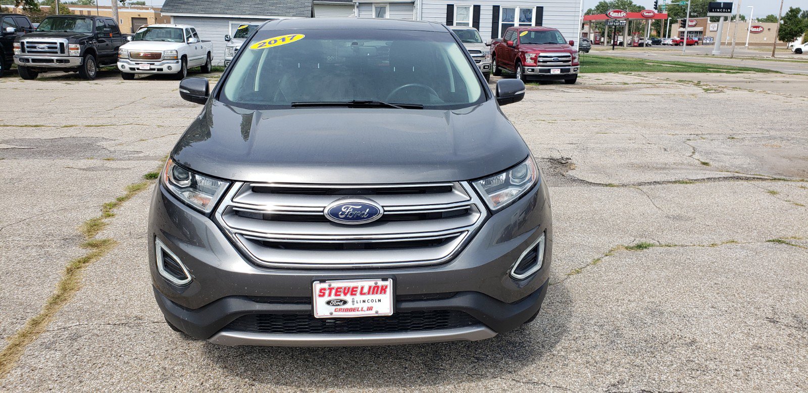 Used 2017 Ford Edge Titanium with VIN 2FMPK4K97HBB69515 for sale in Grinnell, IA