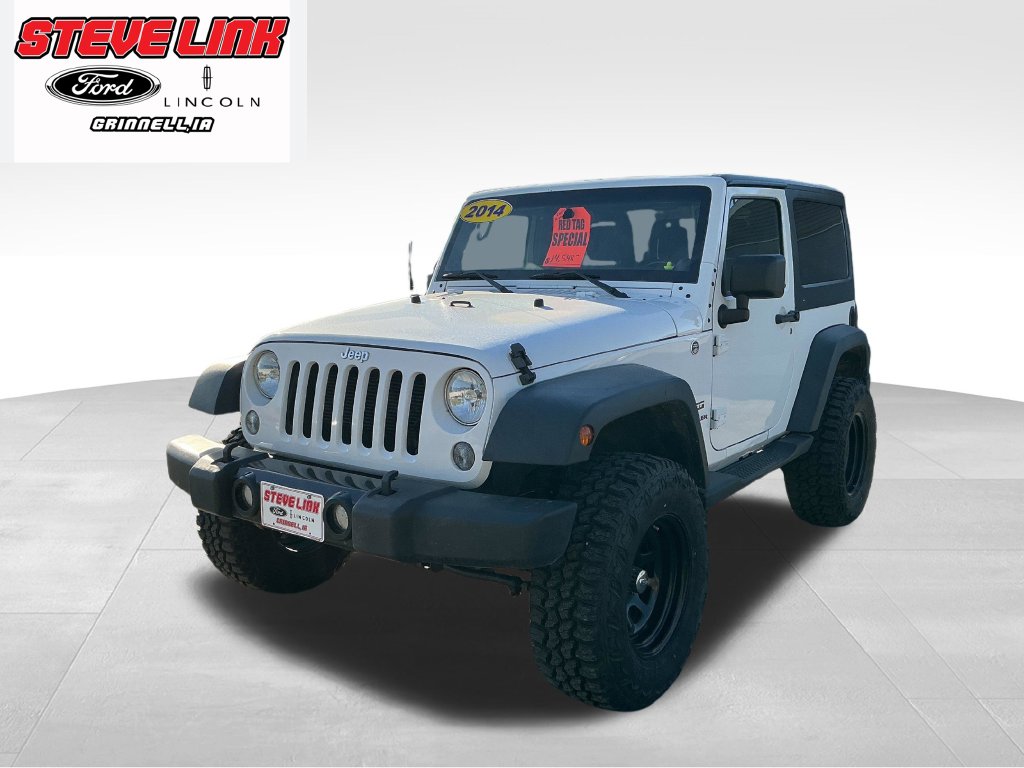 Used 2014 Jeep Wrangler Sport with VIN 1C4AJWAG6EL120701 for sale in Grinnell, IA