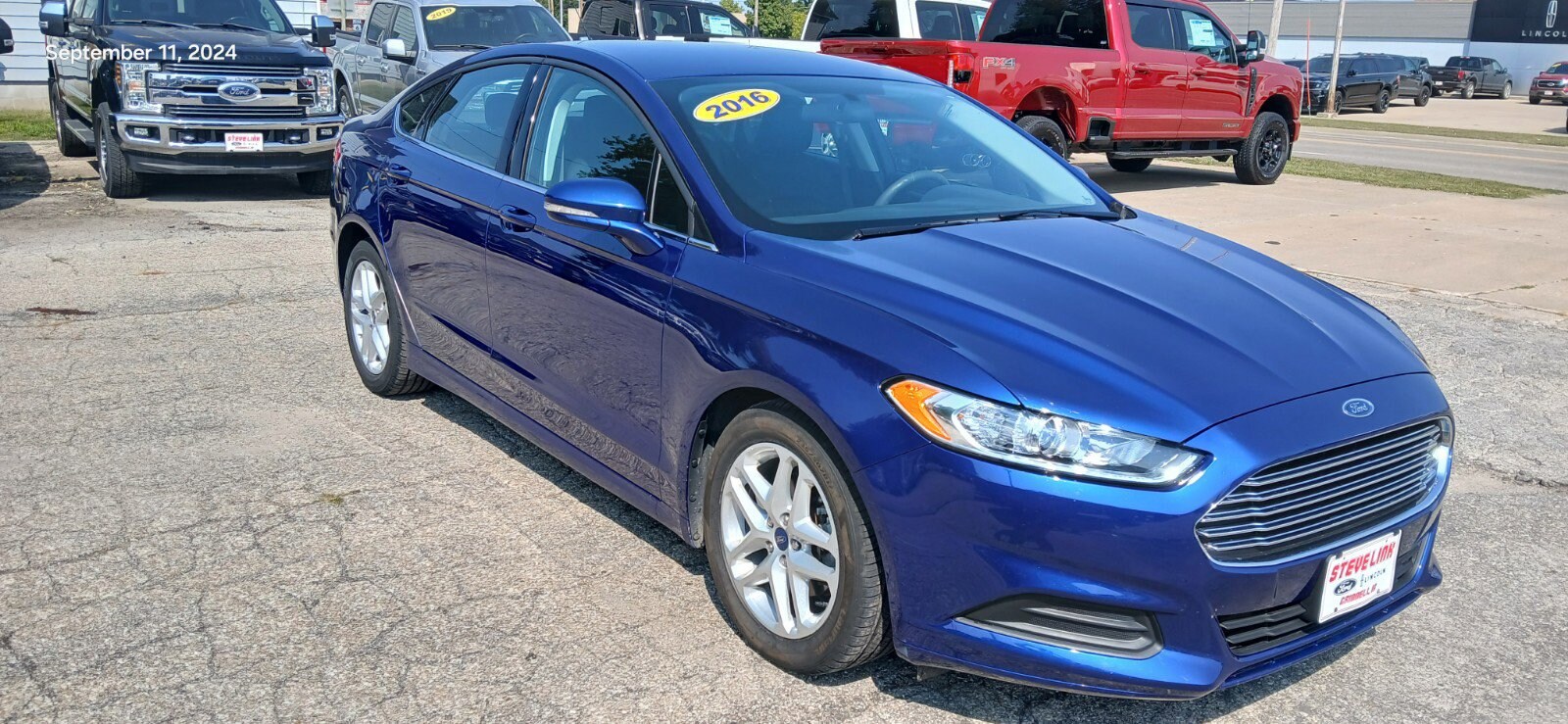 Used 2016 Ford Fusion SE with VIN 3FA6P0H7XGR238347 for sale in Grinnell, IA