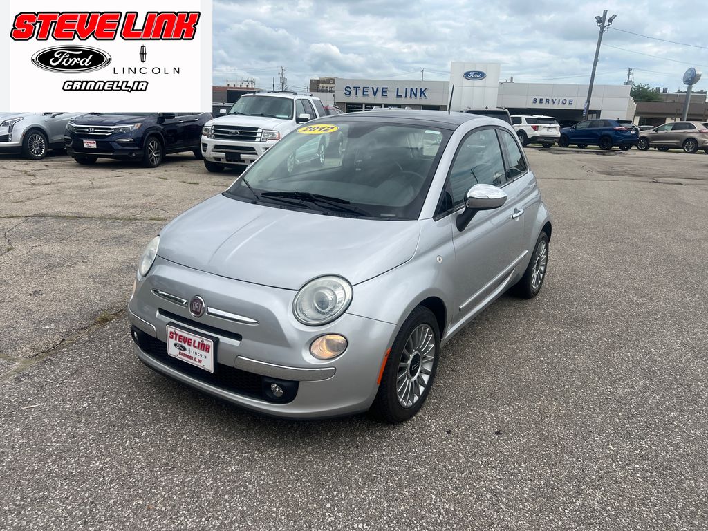 Used 2012 FIAT 500 Lounge with VIN 3C3CFFCR2CT118121 for sale in Grinnell, IA