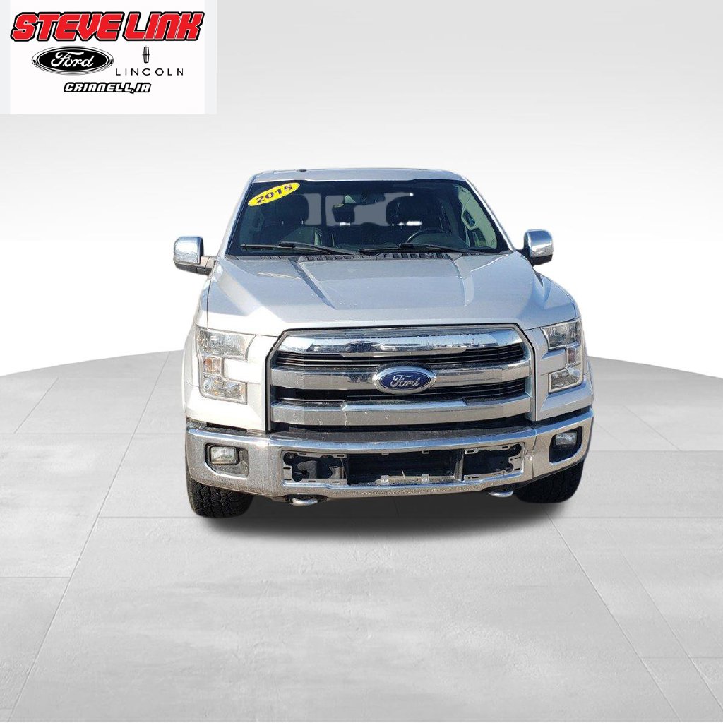 Used 2015 Ford F-150 Lariat with VIN 1FTFW1EG4FKD68294 for sale in Grinnell, IA