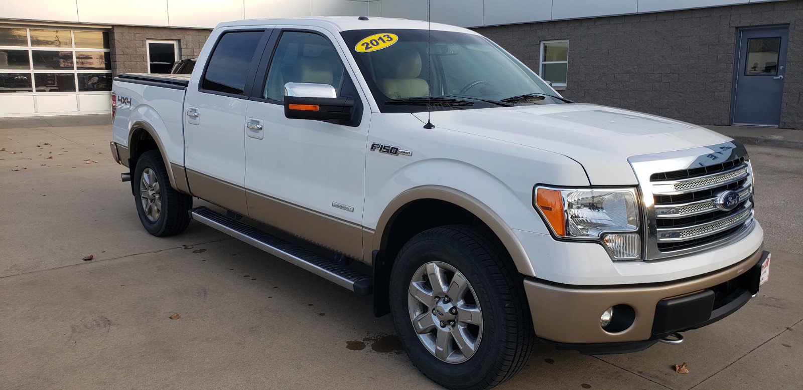 Used 2013 Ford F-150 Lariat with VIN 1FTFW1ET4DKD25035 for sale in Grinnell, IA