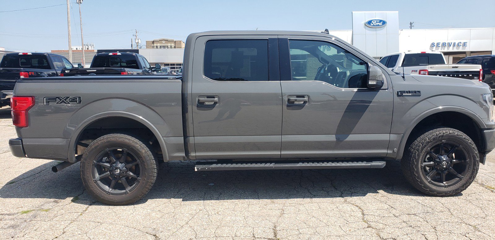 Used 2020 Ford F-150 Lariat with VIN 1FTEW1E45LFA16587 for sale in Grinnell, IA