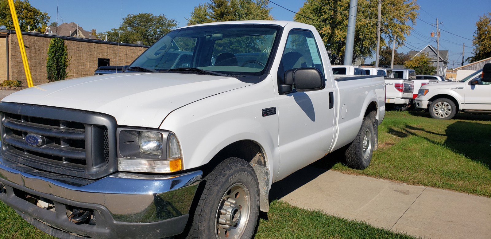 Used 2004 Ford F-250 Super Duty XLT with VIN 1FDNF20L74EB87123 for sale in Grinnell, IA