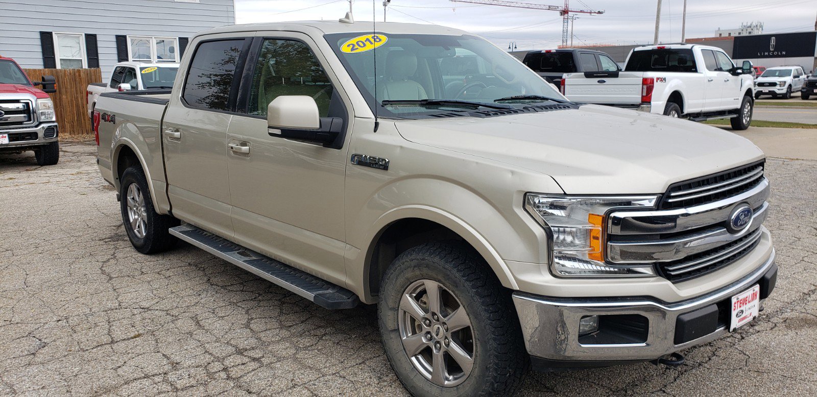 Used 2018 Ford F-150 Lariat with VIN 1FTEW1EP5JFB85371 for sale in Grinnell, IA