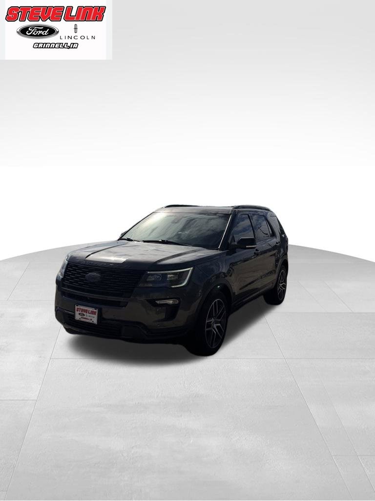 Used 2018 Ford Explorer Sport with VIN 1FM5K8GT5JGB30956 for sale in Grinnell, IA