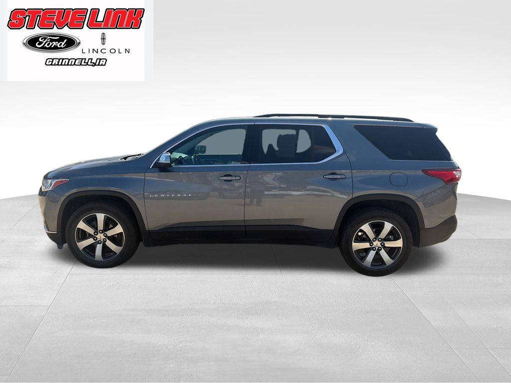 Used 2021 Chevrolet Traverse 3LT with VIN 1GNEVHKW3MJ147721 for sale in Grinnell, IA