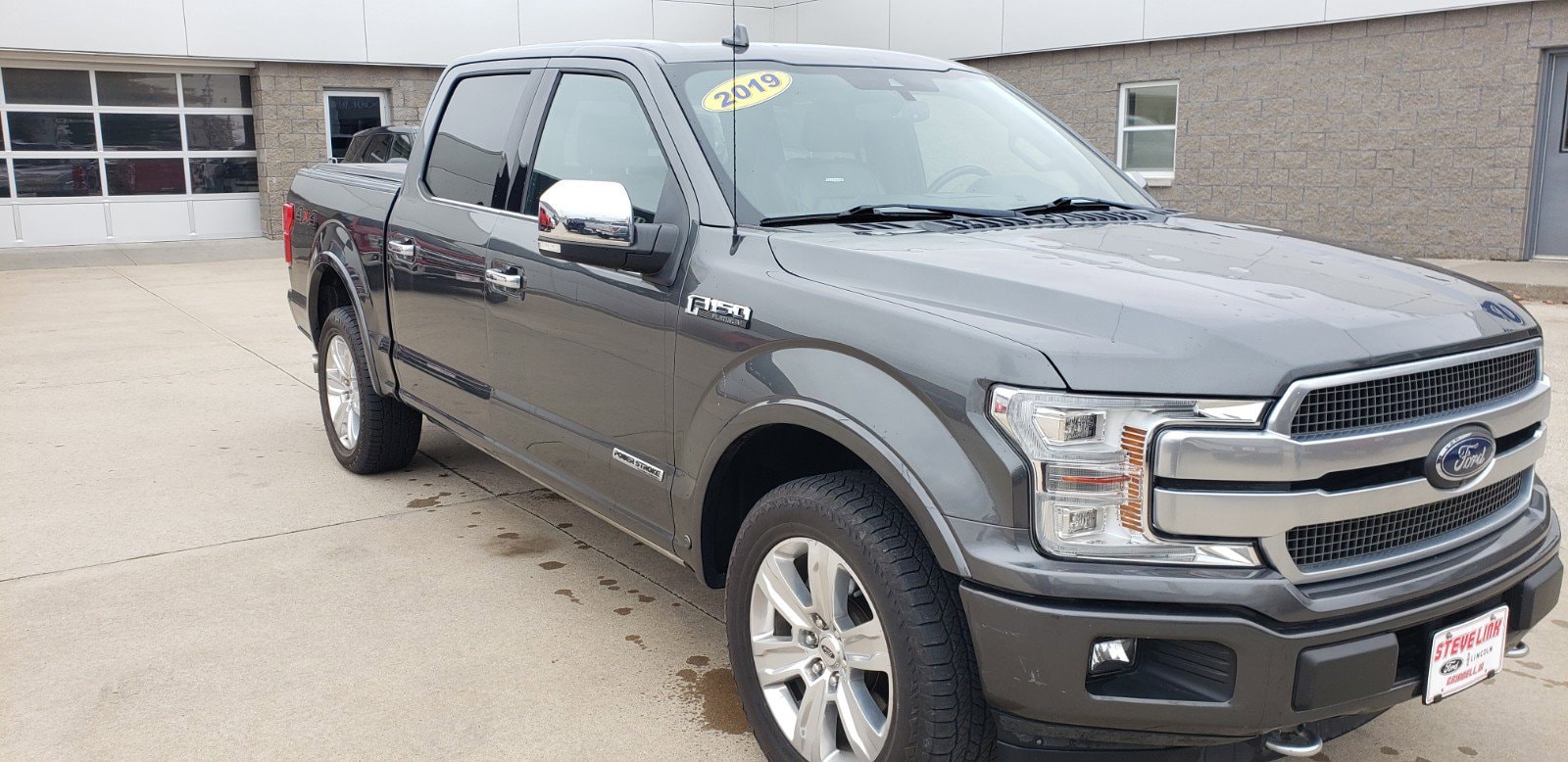 Used 2019 Ford F-150 Platinum with VIN 1FTFW1E19KFA80141 for sale in Grinnell, IA