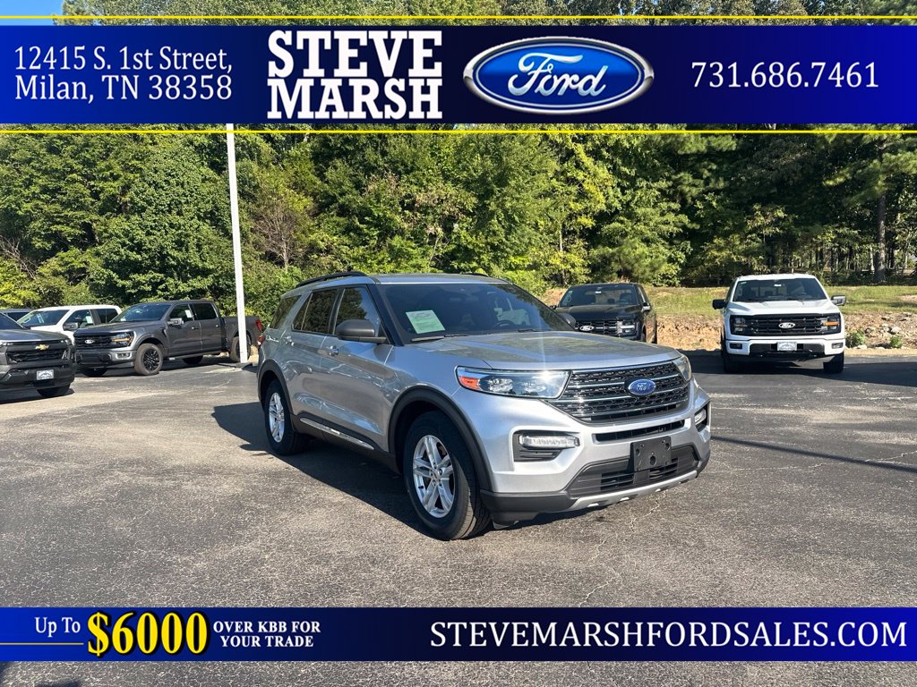 Used 2020 Ford Explorer XLT with VIN 1FMSK7DH9LGB09155 for sale in Milan, TN