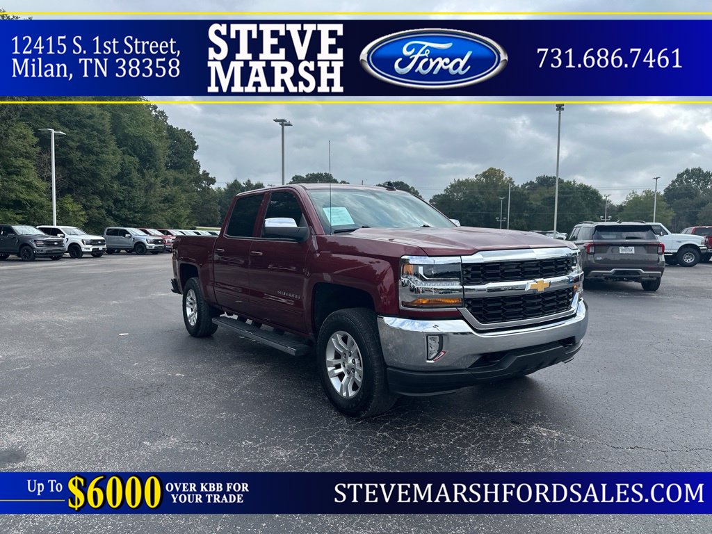 Used 2017 Chevrolet Silverado 1500 LT with VIN 3GCUKREC1HG144957 for sale in Milan, TN