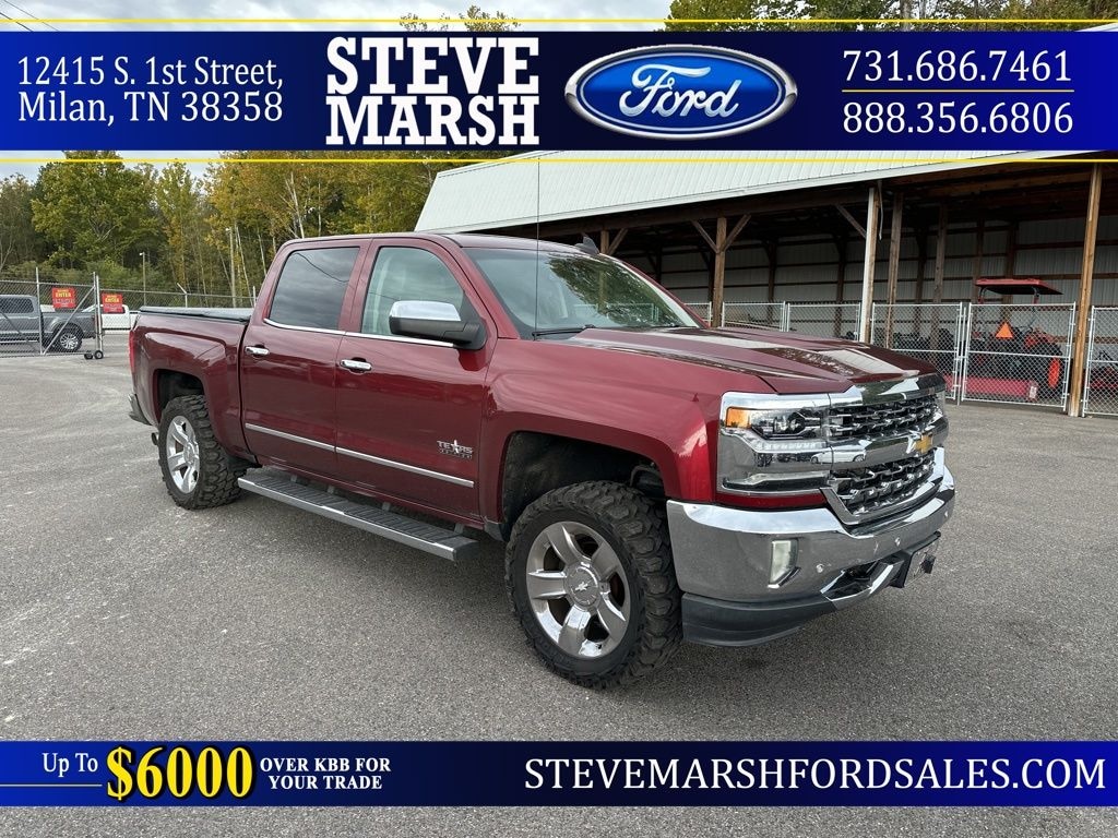 Used 2016 Chevrolet Silverado 1500 LTZ Crew Cab Short Bed Truck
