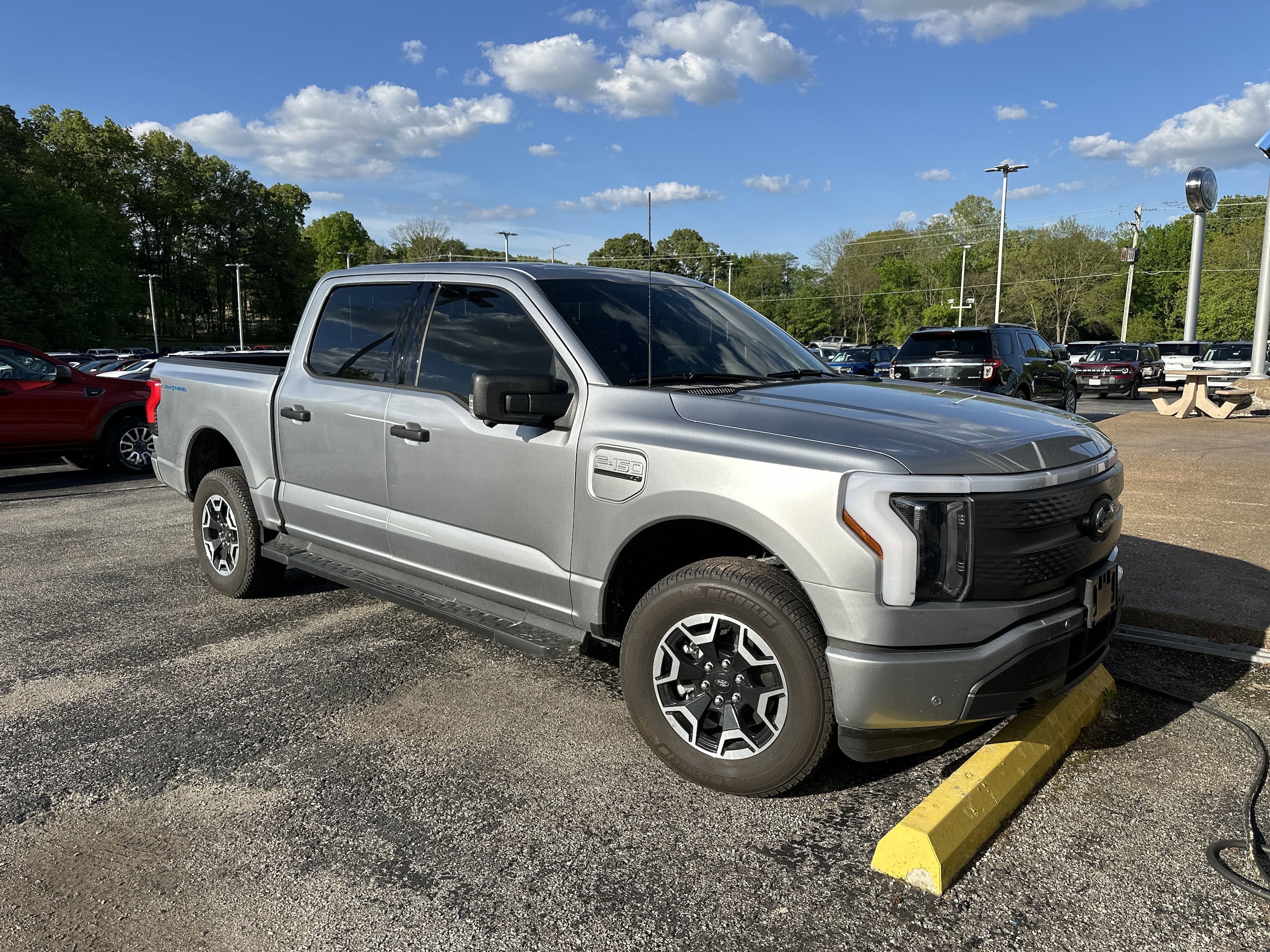Used 2023 Ford F-150 Lightning XLT with VIN 1FTVW1EL1PWG36706 for sale in Milan, TN