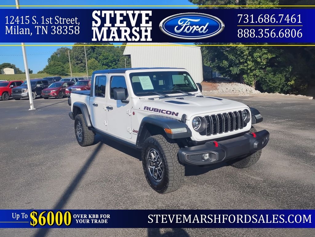Used 2024 Jeep Gladiator Rubicon Crew Cab Short Bed Truck