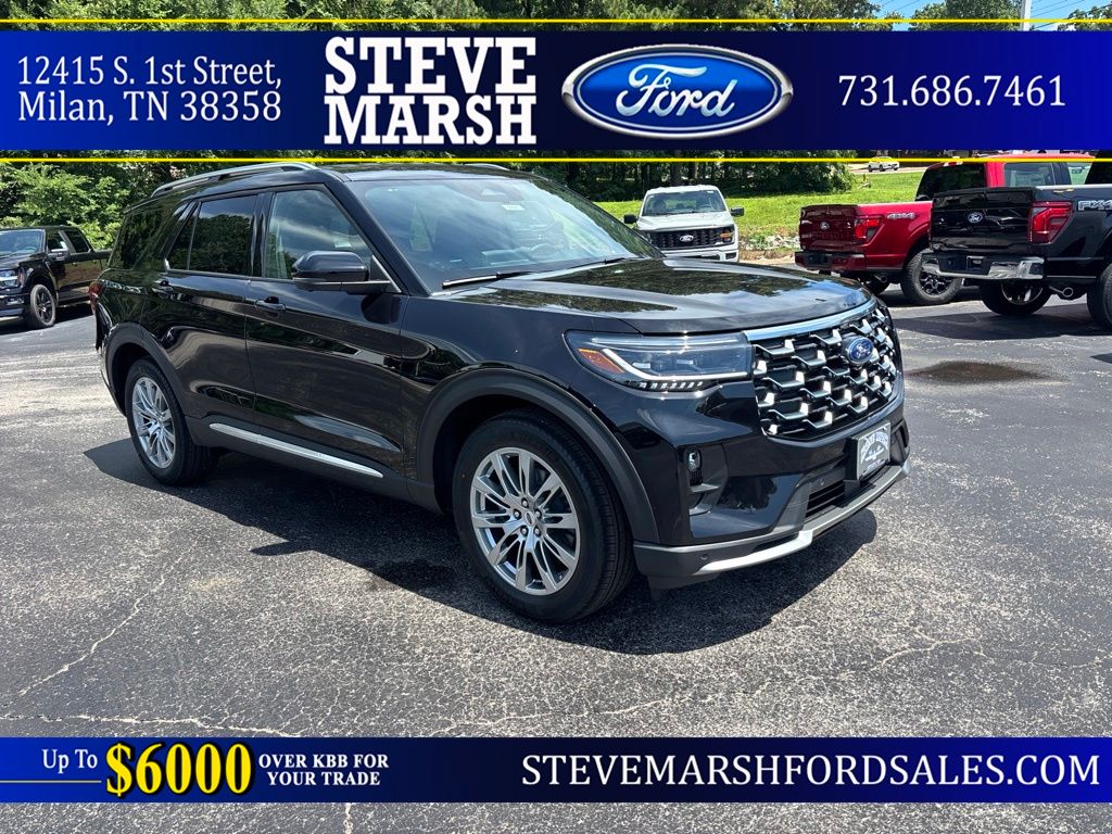 New 2026 Ford Explorer Platinum