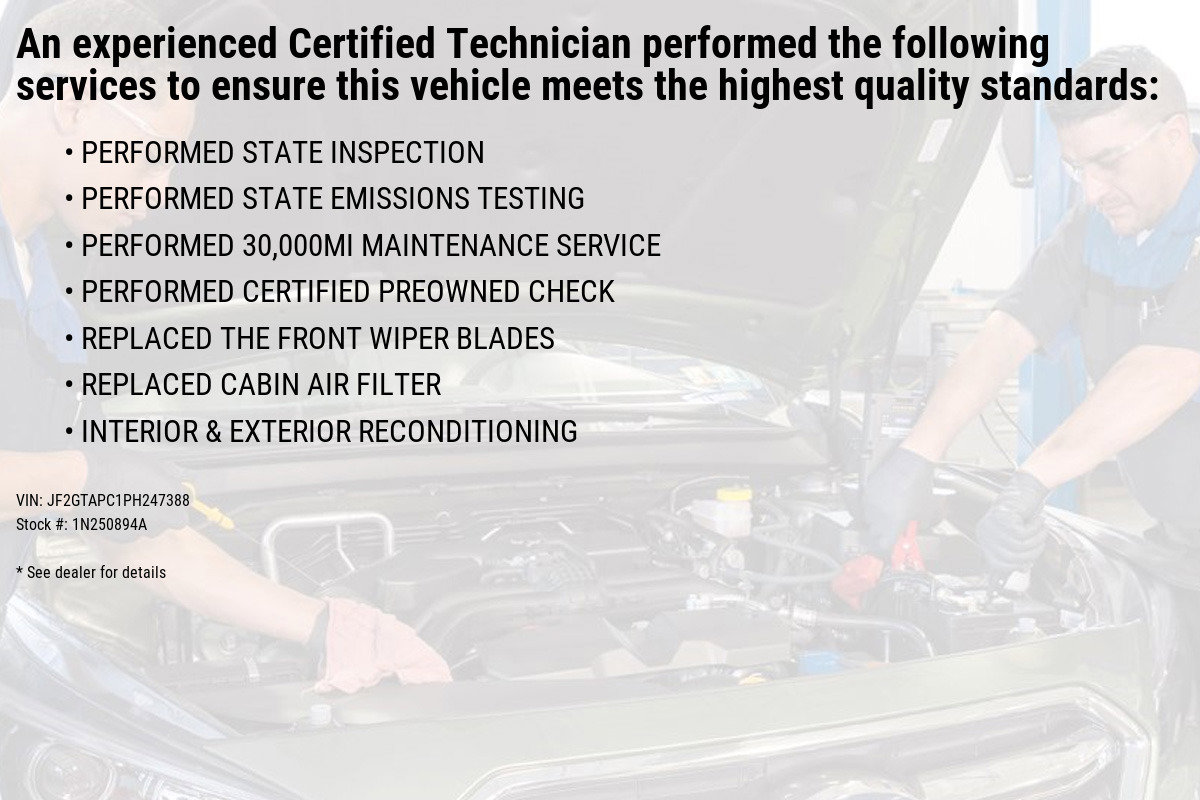 Certified 2023 Subaru Crosstrek Premium with VIN JF2GTAPC1PH247388 for sale in Leesport, PA