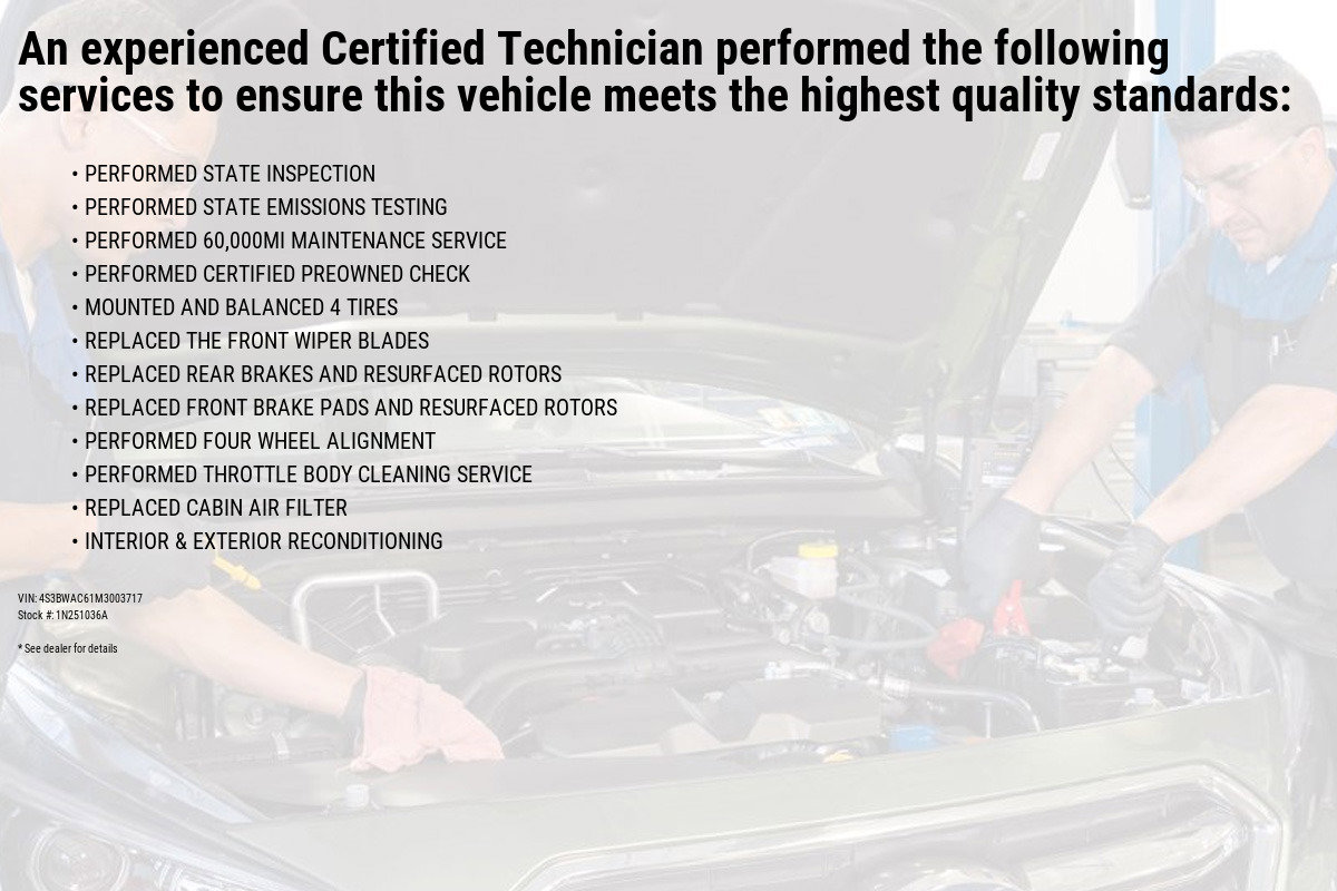 Certified 2021 Subaru Legacy Premium with VIN 4S3BWAC61M3003717 for sale in Leesport, PA