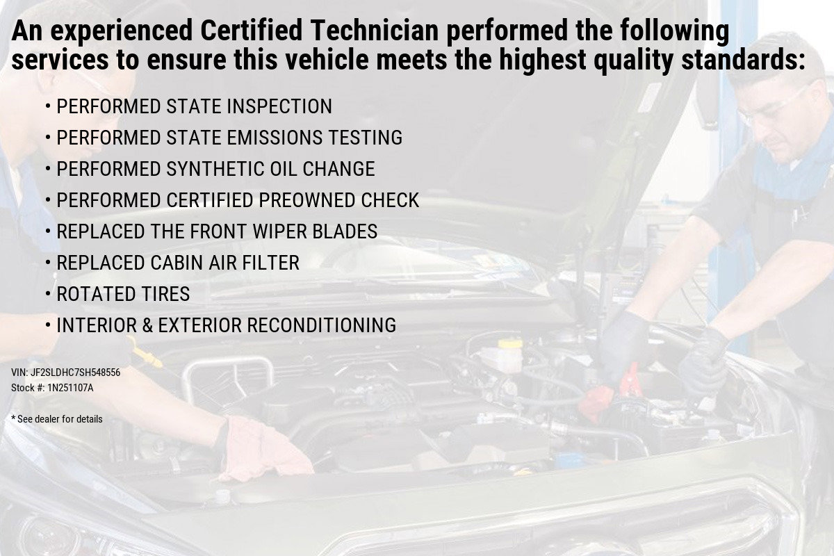 Certified 2025 Subaru Forester Sport with VIN JF2SLDHC7SH548556 for sale in Leesport, PA
