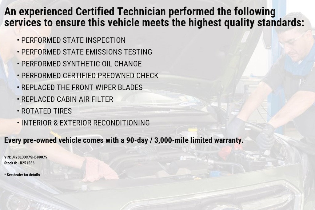 Certified 2025 Subaru Forester Premium SUV