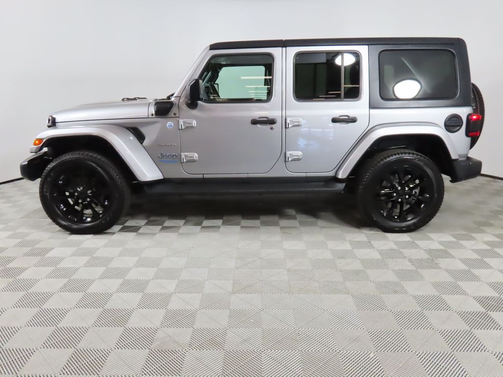 Used 2021 Jeep Wrangler Unlimited Sahara 4XE with VIN 1C4JJXP60MW720258 for sale in San Jose, CA