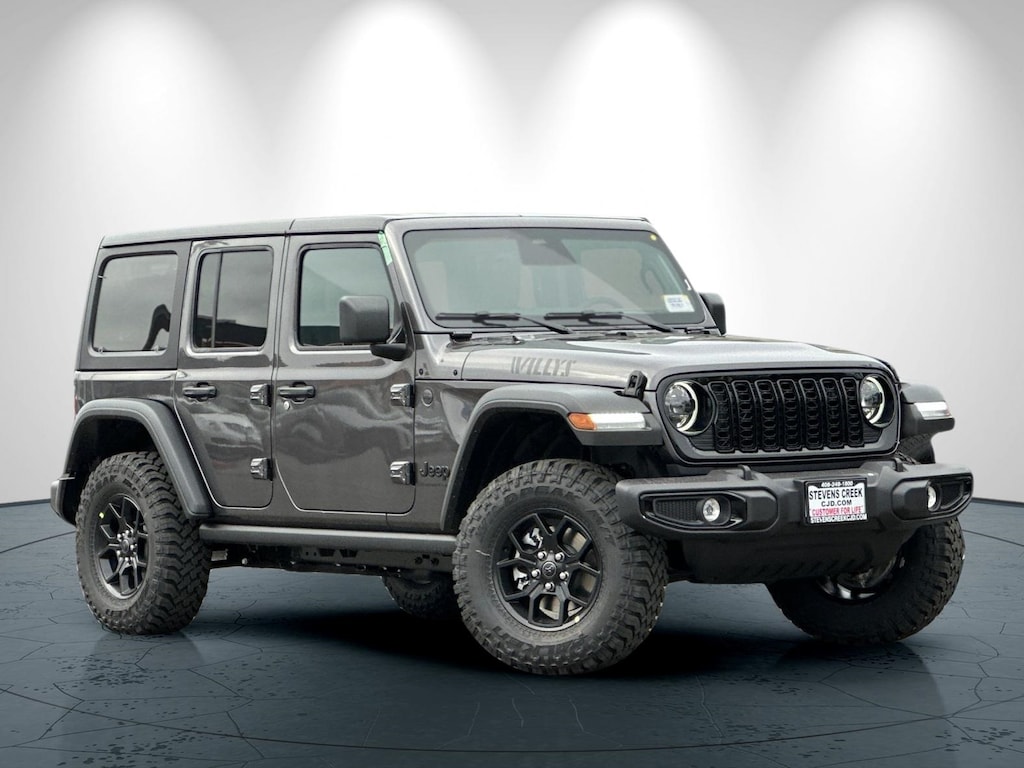 New 2026 Jeep Wrangler 4-DOOR WILLYS Sport Utility