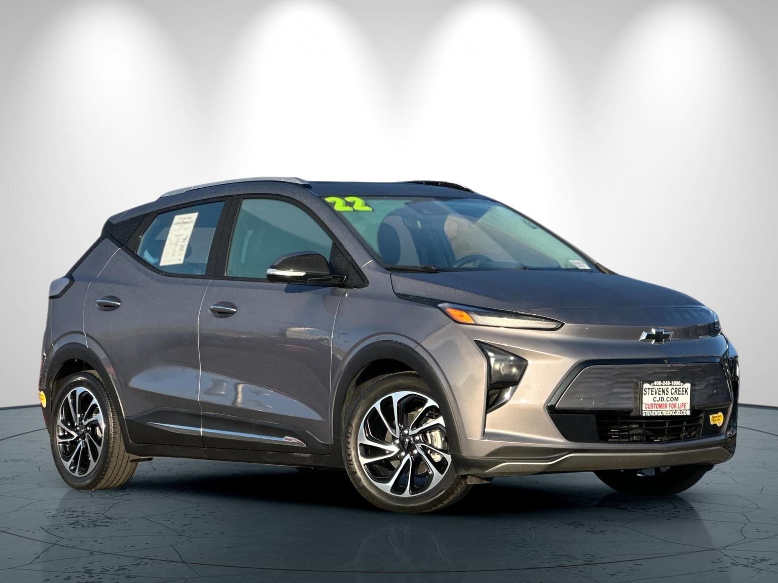 Used 2022 Chevrolet Bolt EUV Premier with VIN 1G1FZ6S0XN4133843 for sale in San Jose, CA