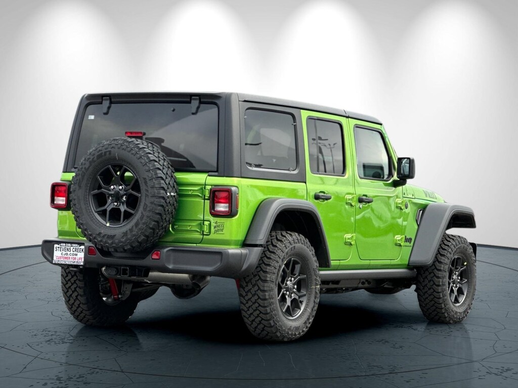 New 2026 Jeep Wrangler 4-DOOR WILLYS Sport Utility