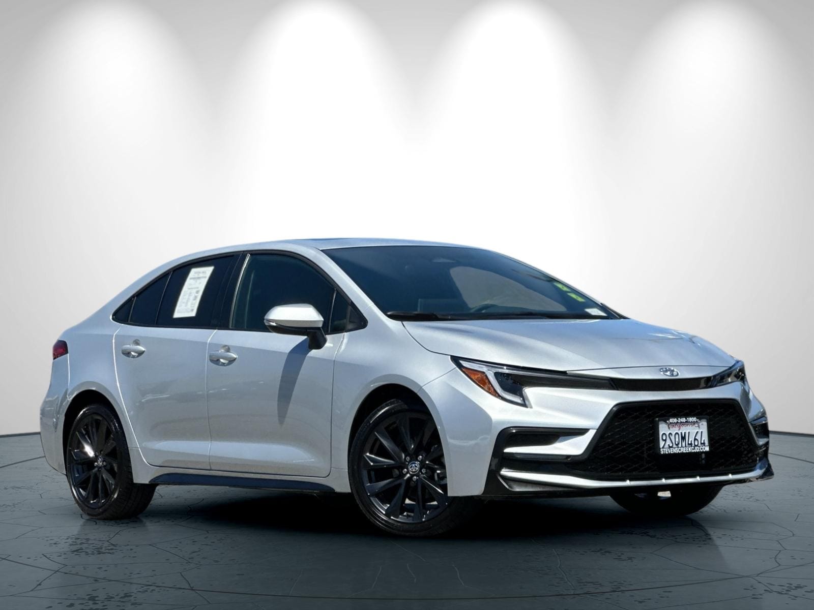 Used 2025 Toyota Corolla XSE with VIN 5YFT4MCEXSP228435 for sale in San Jose, CA