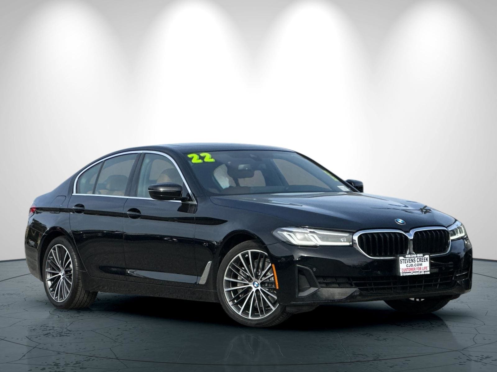 Used 2022 BMW 5 Series 530i with VIN WBA53BH08NWX55508 for sale in San Jose, CA