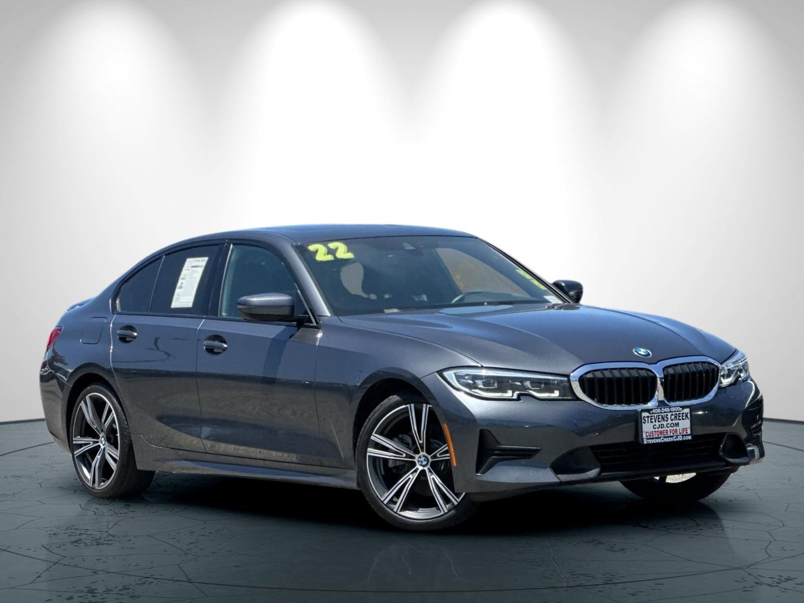 Used 2022 BMW 3 Series 330i with VIN 3MW5R1J01N8C52348 for sale in San Jose, CA