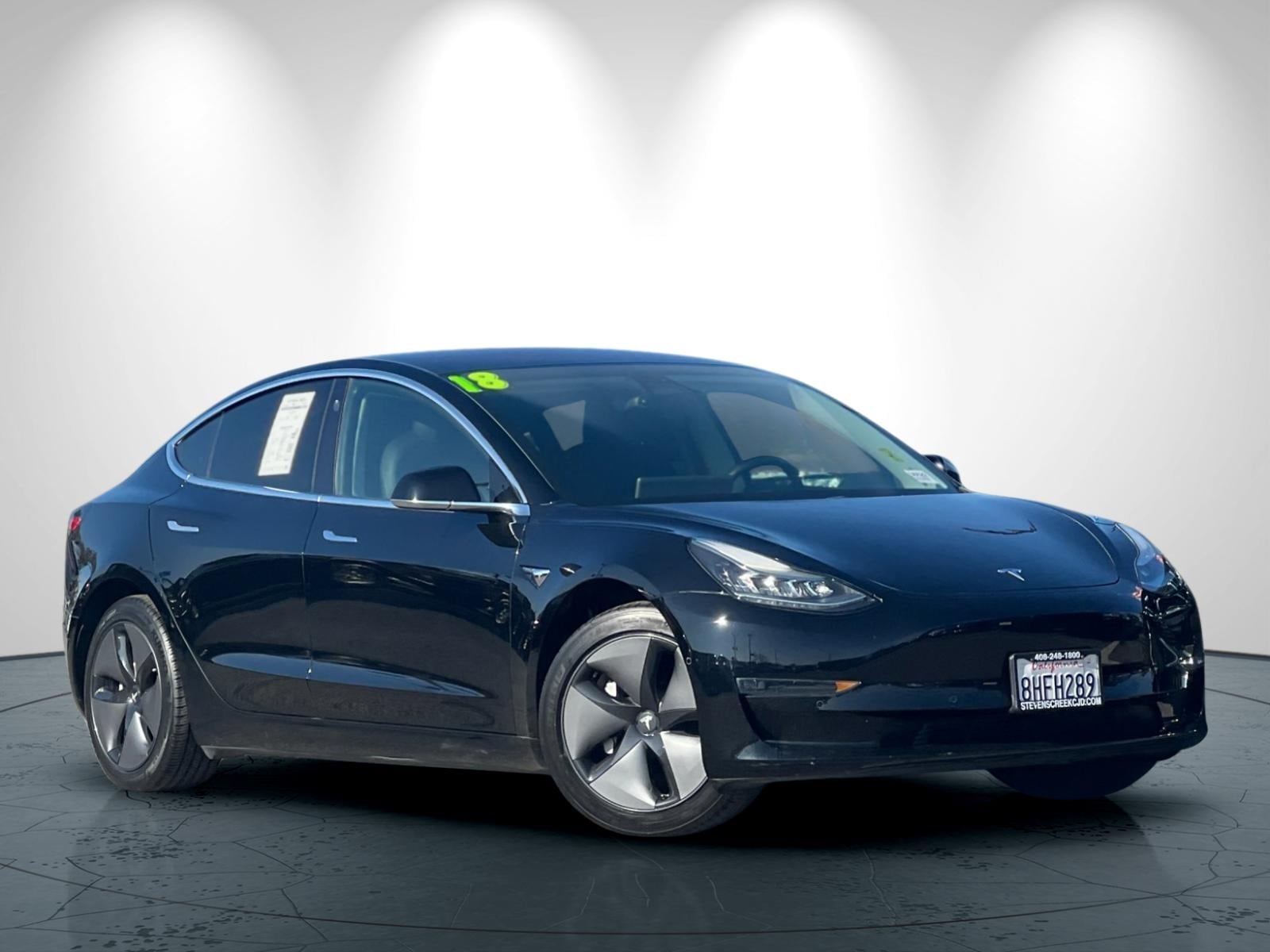 Used 2018 Tesla Model 3 Long Range with VIN 5YJ3E1EA8JF123375 for sale in San Jose, CA