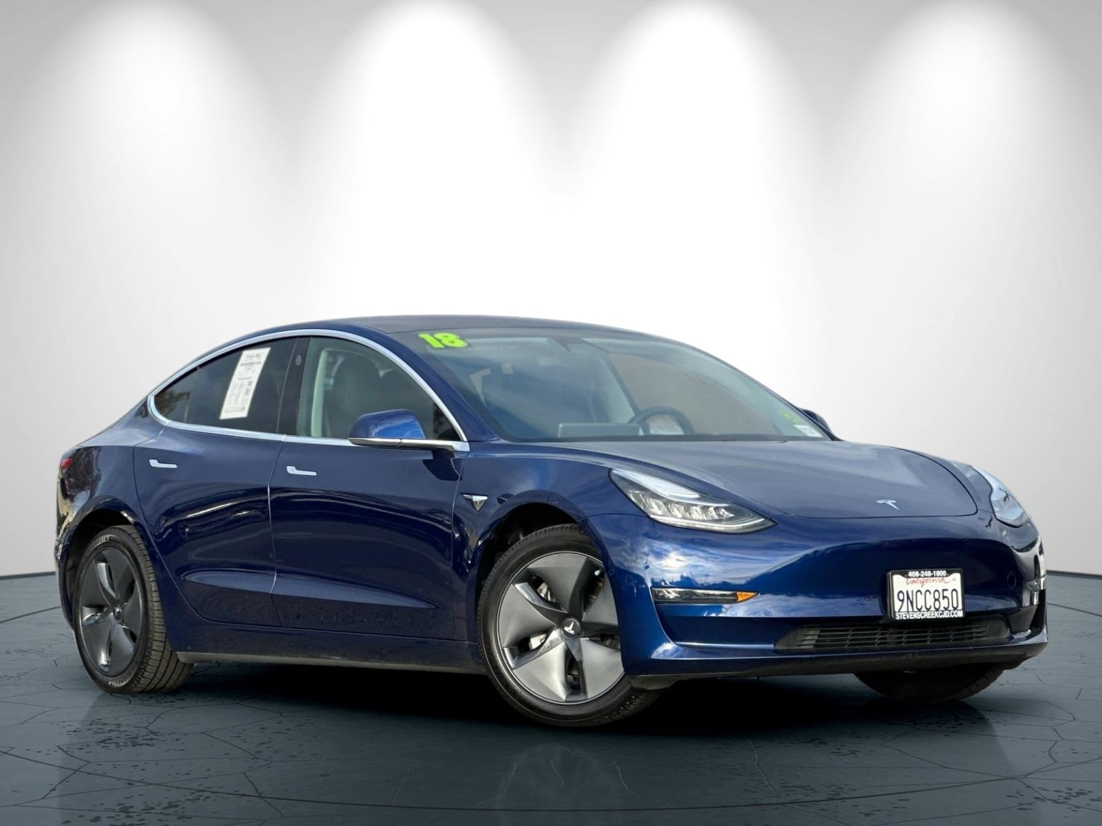 Used 2018 Tesla Model 3 Long Range with VIN 5YJ3E1EA4JF040297 for sale in San Jose, CA