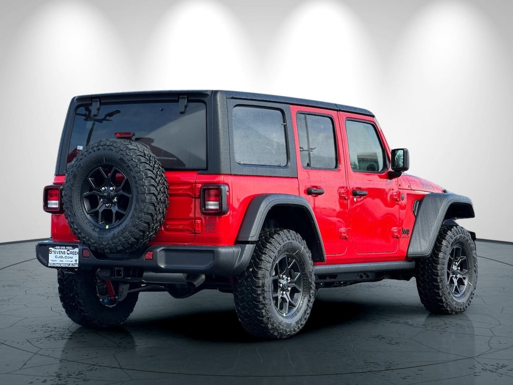 New 2026 Jeep Wrangler 4-DOOR WILLYS Sport Utility