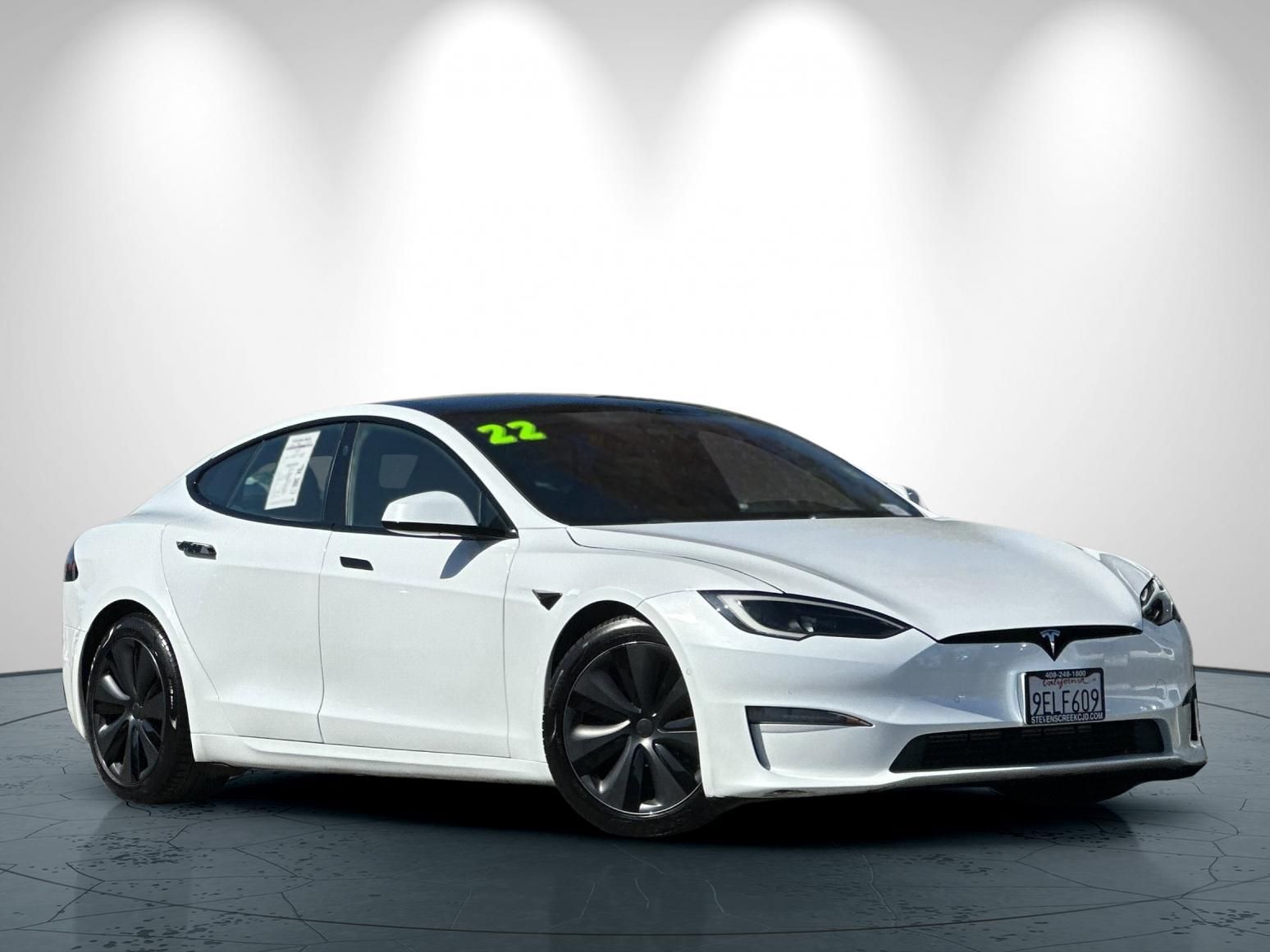 Used 2022 Tesla Model S Plaid with VIN 5YJSA1E68NF473873 for sale in San Jose, CA