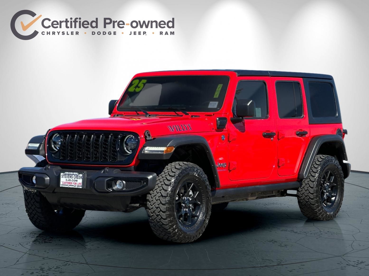 2025 Jeep Wrangler Willys 4xe photo 3