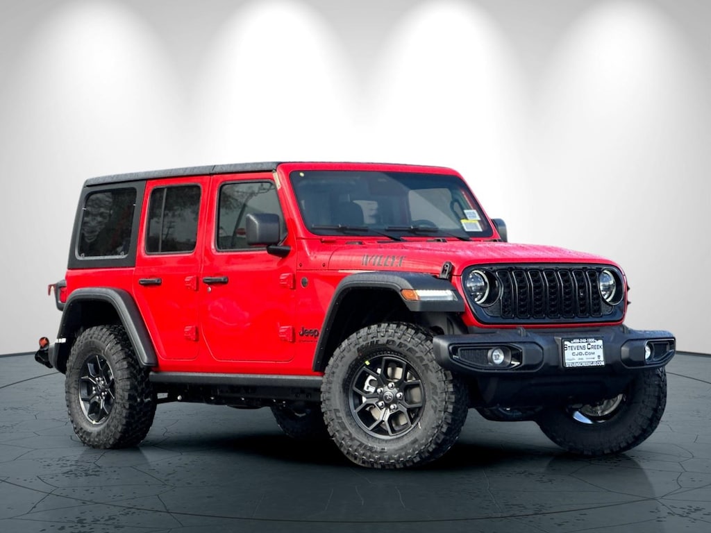 New 2026 Jeep Wrangler 4-DOOR WILLYS Sport Utility