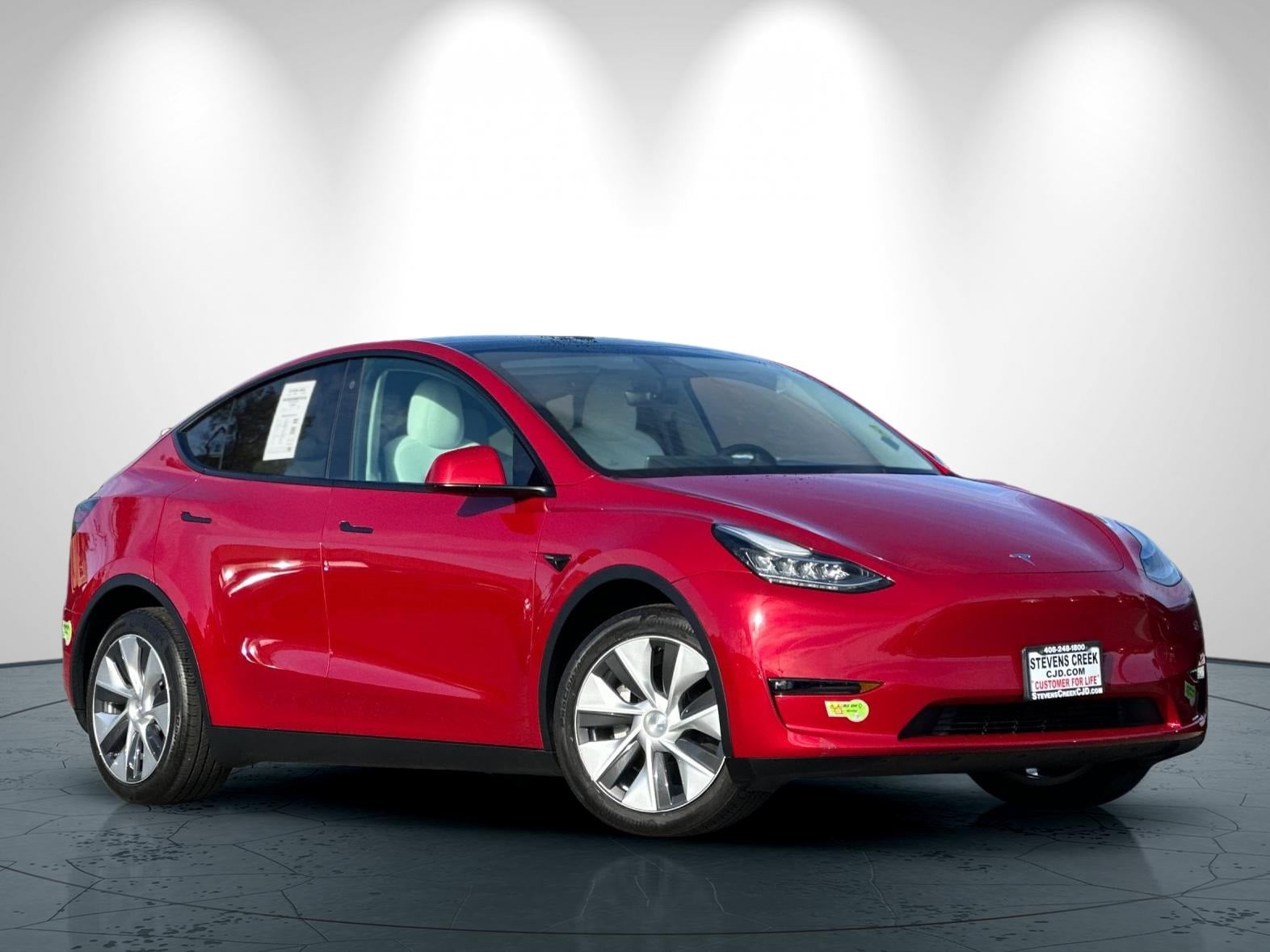 Used 2023 Tesla Model Y Long Range with VIN 7SAYGAEE5PF600858 for sale in San Jose, CA