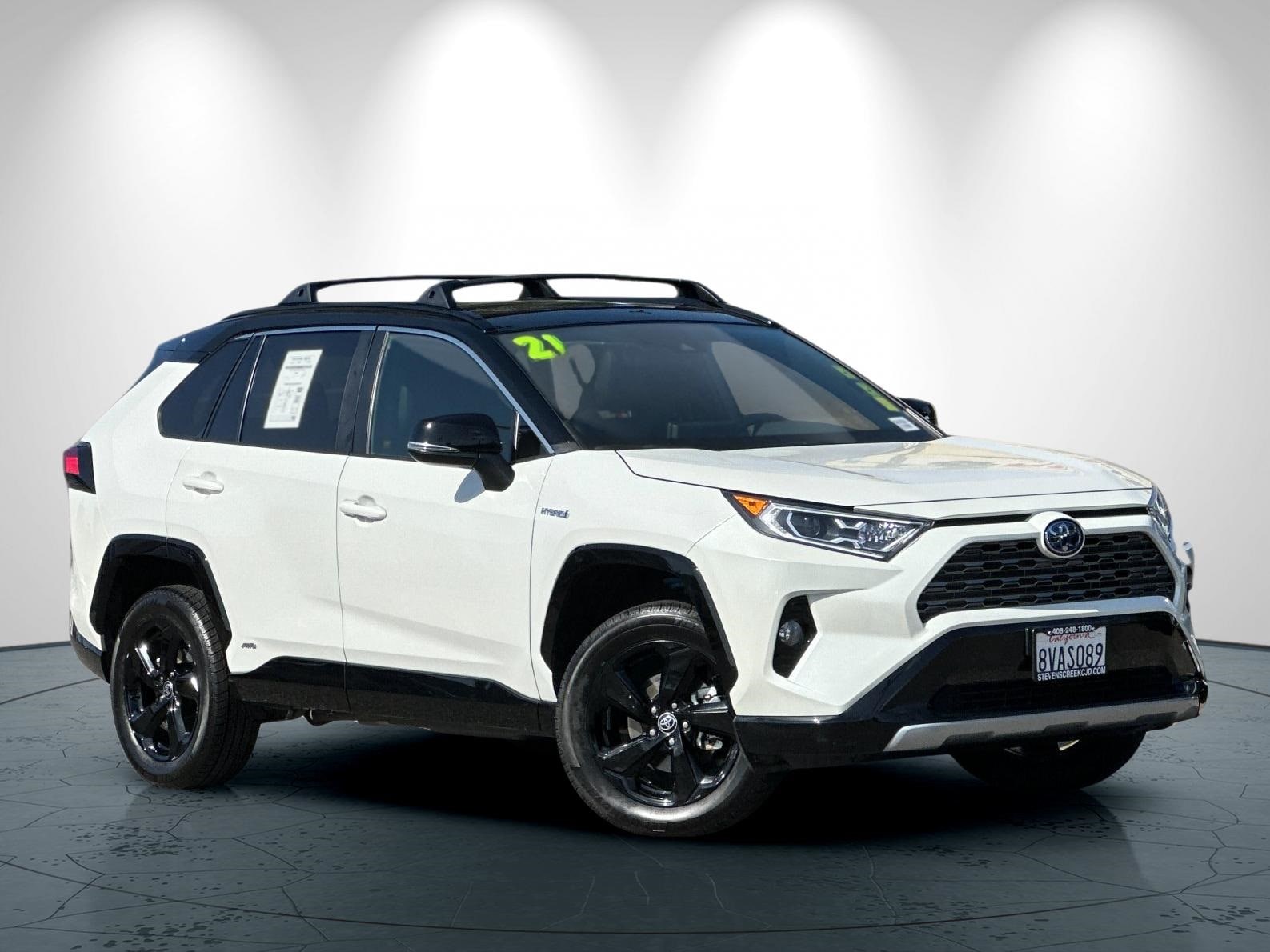 Used 2021 Toyota RAV4 XSE with VIN 2T3E6RFV0MW018026 for sale in San Jose, CA