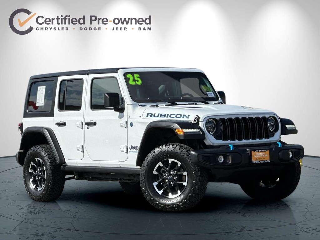 Used 2025 Jeep Wrangler Rubicon 4xe SUV