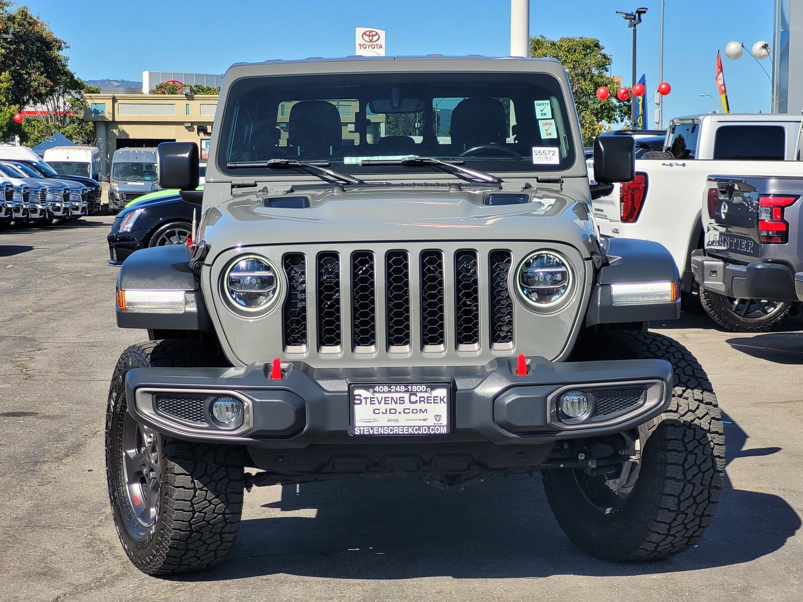 Used 2020 Jeep Gladiator Rubicon with VIN 1C6JJTBG9LL184944 for sale in San Jose, CA