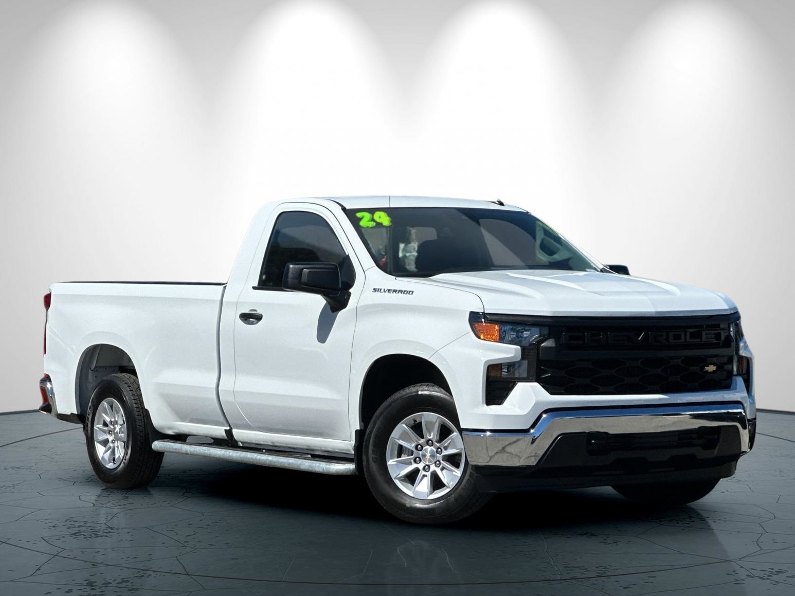 Used 2024 Chevrolet Silverado 1500 Work Truck with VIN 3GCNAAED0RG326846 for sale in San Jose, CA