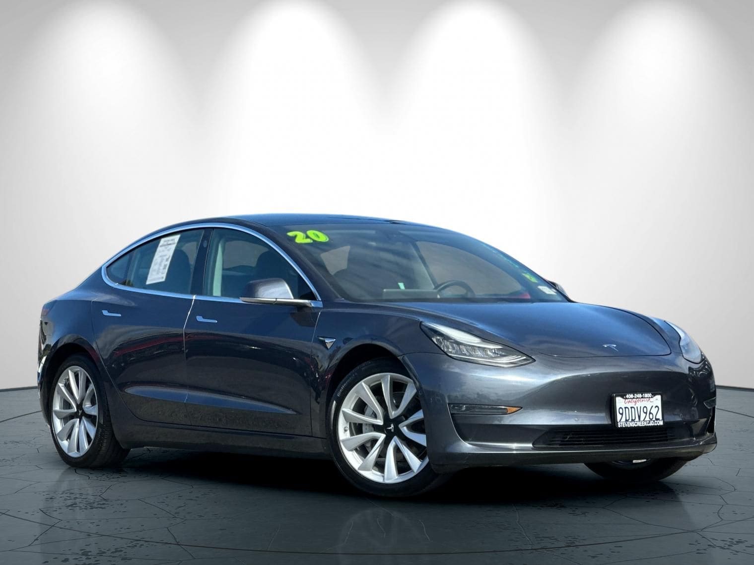 Used 2020 Tesla Model 3 Base with VIN 5YJ3E1EAXLF737928 for sale in San Jose, CA