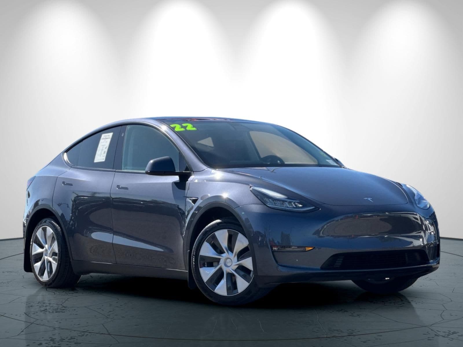 Used 2022 Tesla Model Y Long Range with VIN 7SAYGAEEXNF491245 for sale in San Jose, CA