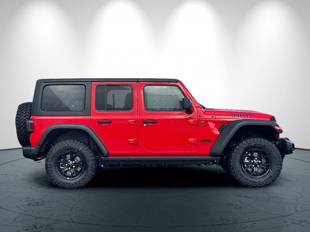 New 2026 Jeep Wrangler 4-DOOR WILLYS Sport Utility