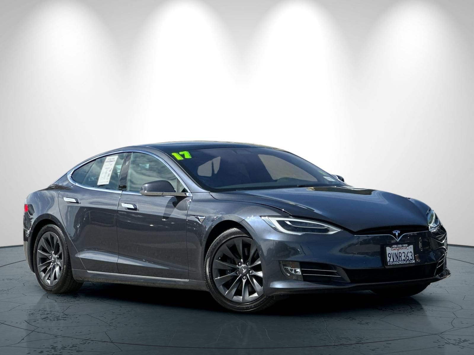 Used 2017 Tesla Model S 100D with VIN 5YJSA1E20HF233587 for sale in San Jose, CA