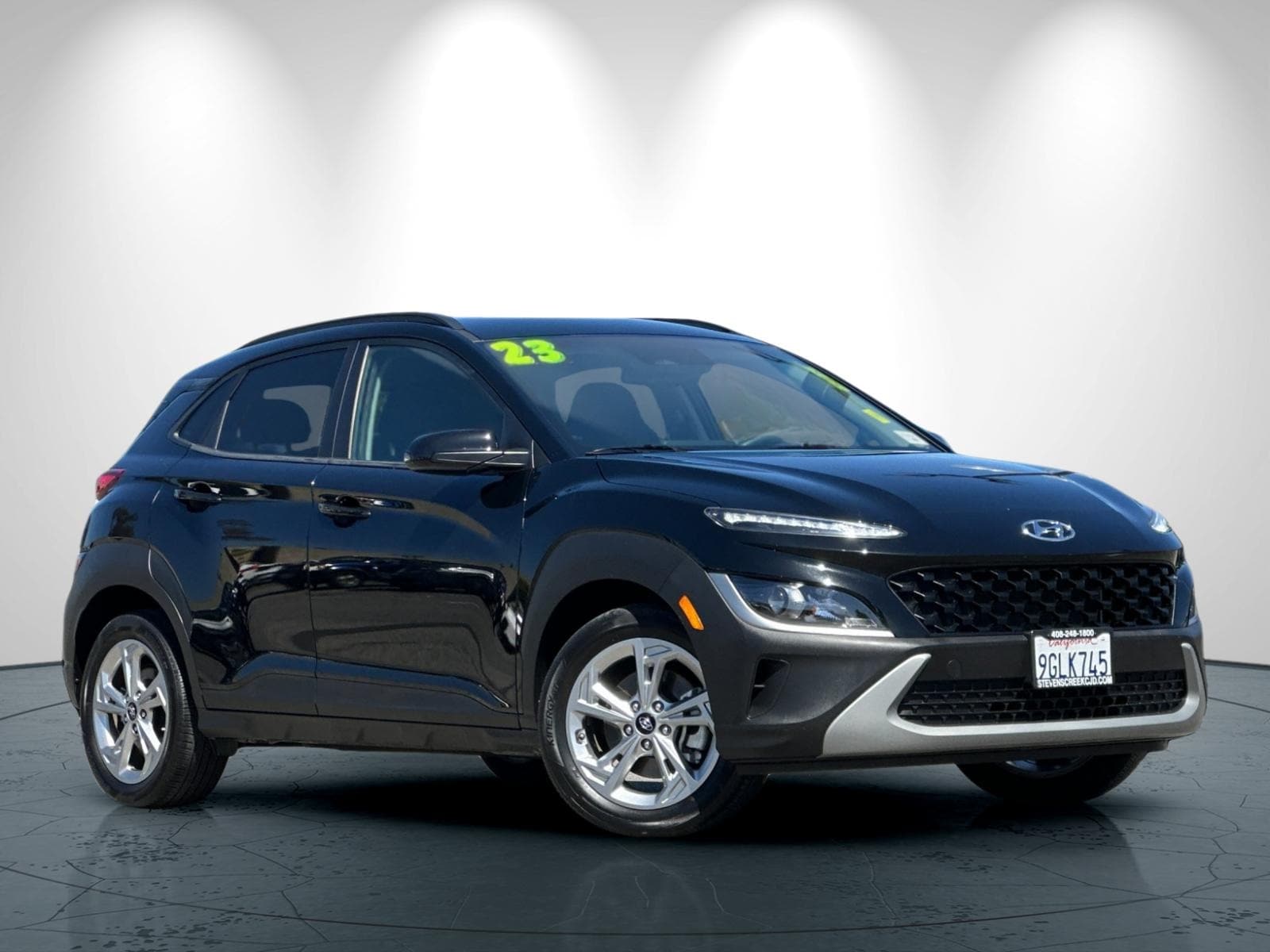 Used 2023 Hyundai Kona SEL with VIN KM8K6CAB1PU991815 for sale in San Jose, CA