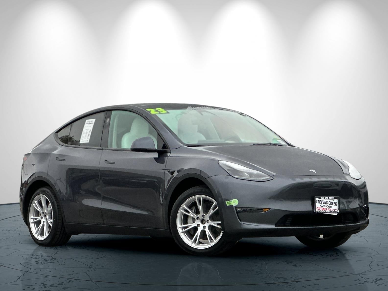 Used 2023 Tesla Model Y Long Range with VIN 7SAYGAEEXPF857823 for sale in Northfield, Minnesota