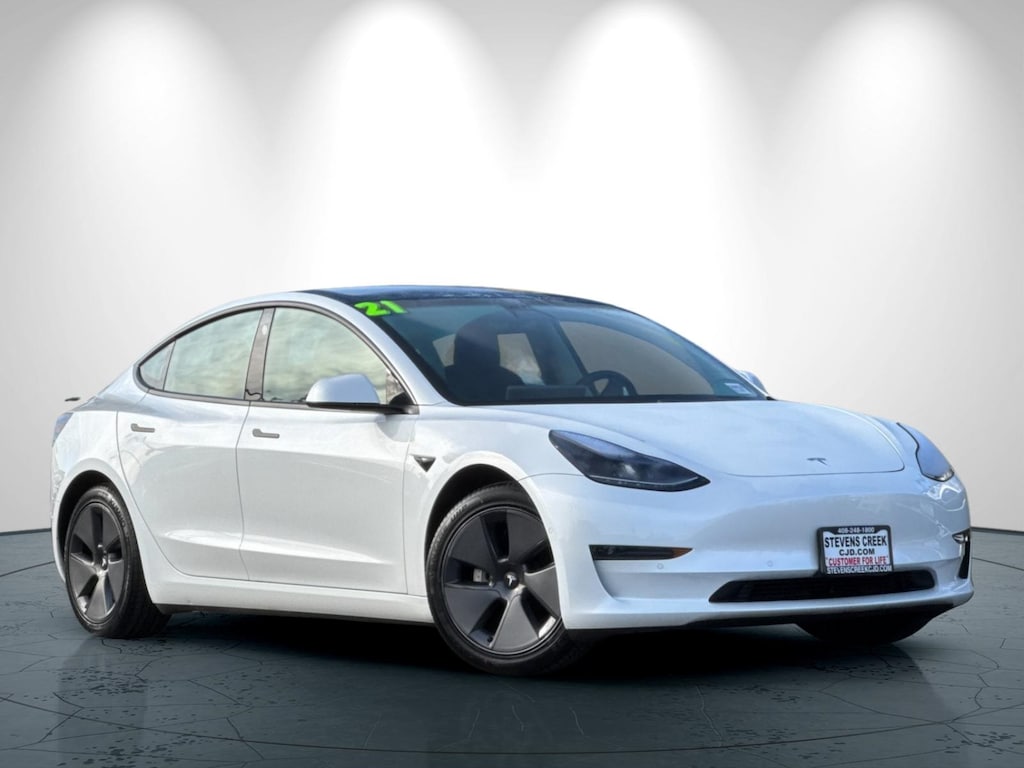 Used 2021 Tesla Model 3 Standard Range Plus Sedan