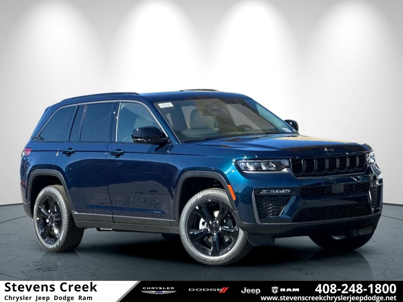 Fathom Blue Pearlcoat 2026 Jeep Grand Cherokee SUV / Crossover Four-Wheel Drive 8-Speed Automatic